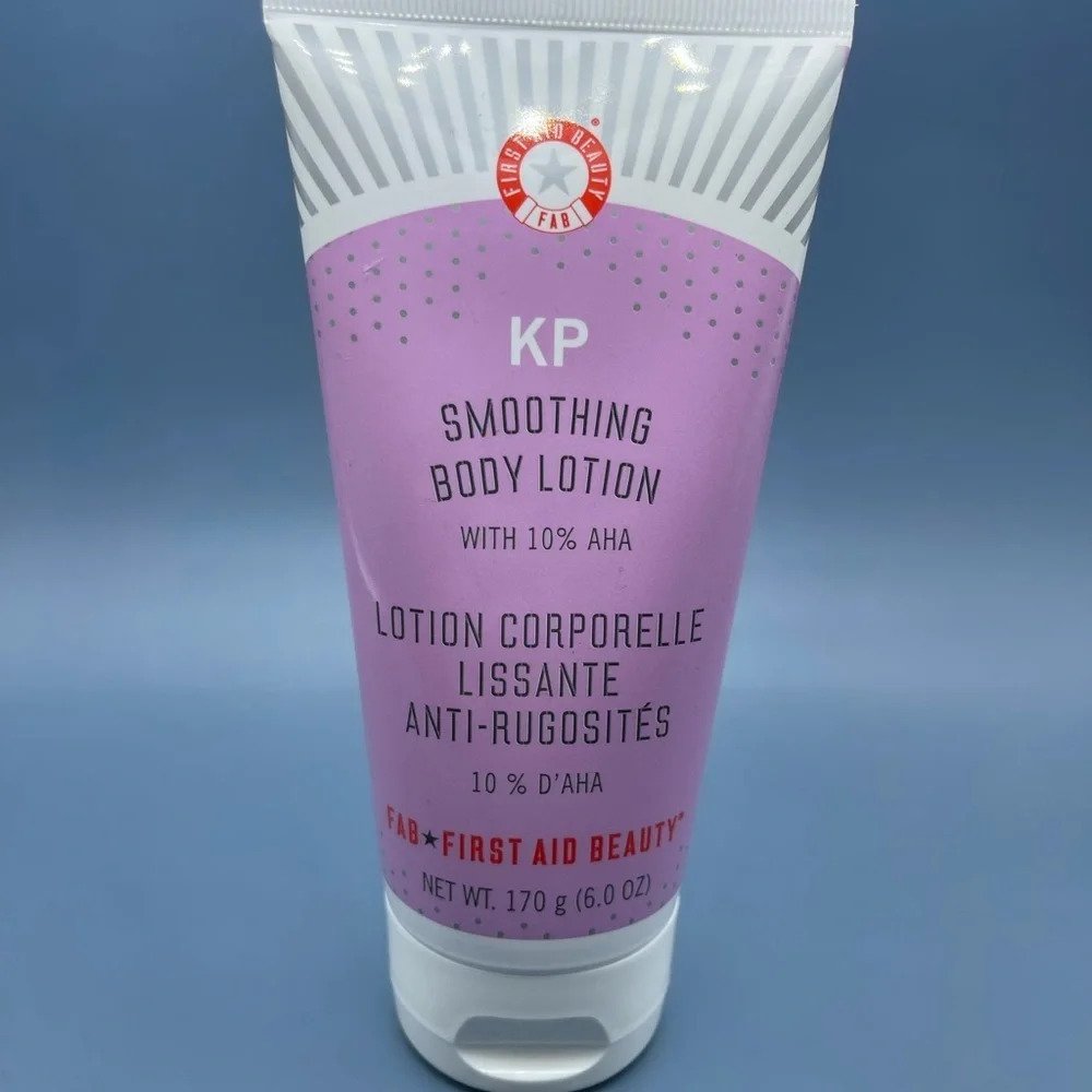First Aid Beauty KP Smoothing Body Lotion with 10% AHA, NWT